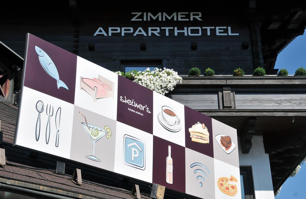 Apparthotel Restaurant Steiners Eben Im Pongau Kültér fotó